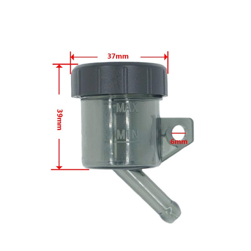 LE LEFOSSI Universal Motorcycle Foot Rear Brake Master Cylinder Tank Oil Cup Fluid Bottle Reservoir - Image 3